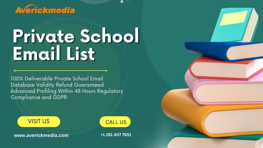 private school email list